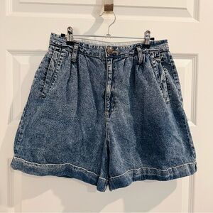 Vintage Cherokee Relaxed Fit Denim Shorts in Medium Blue